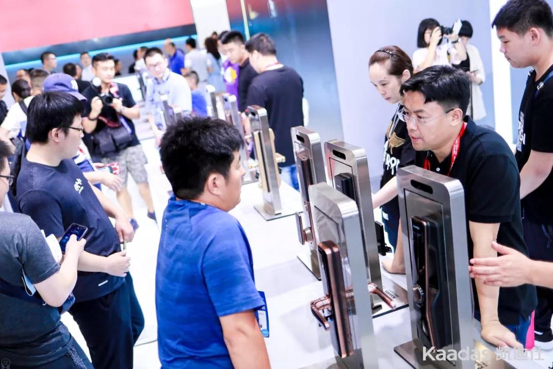 Kaadas伟德app安卓版下载建博会首秀告捷